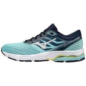 Tenis Para Correr Mizuno Wave Prodigy 3 Mujer Azules/Verdes/Blancos | Mexico-734801